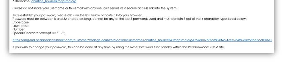 Type your Username and Email and then click Request Password Reset.