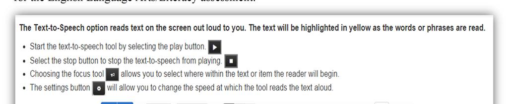 Text-to-Speech Tool This tool is turned on in the