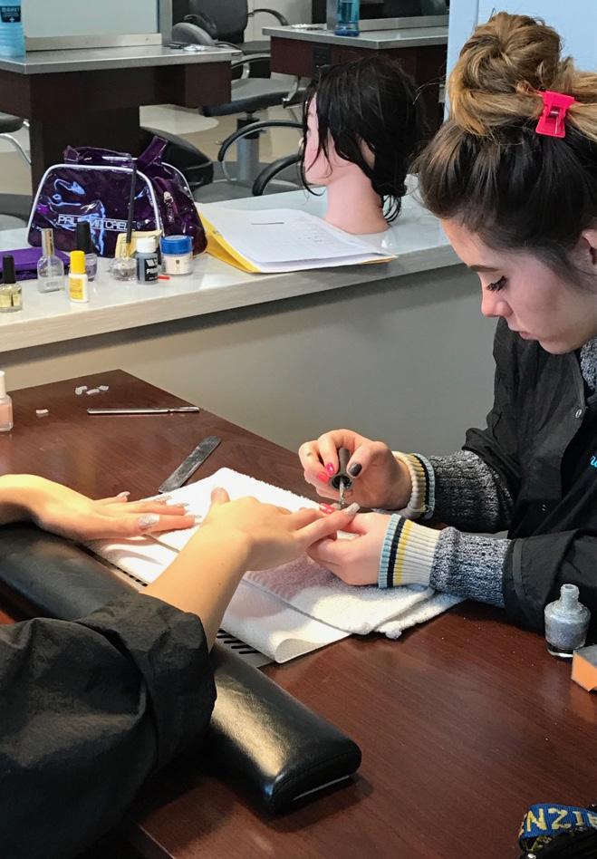 Cosmetology students move into state-of-the-art Studio 75