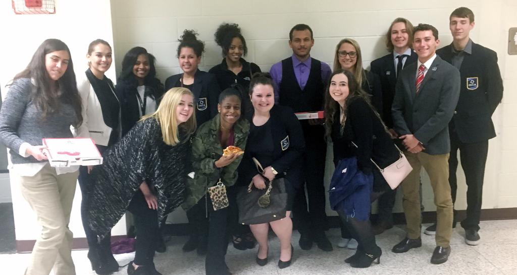 DECA students advance to State in team events Six DECA students advanced to State in team events.