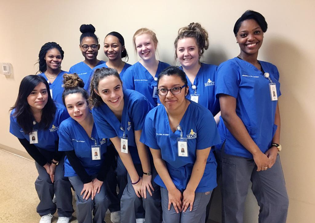 The students are working hard to complete their requirements for Certified Nursing Assistant preparation, said Gauen, and they will take the state test in May.