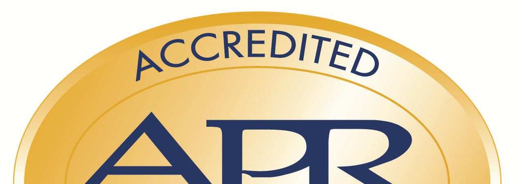 White Paper: Accreditation in Public Relations Introduction The Accreditation in Public Relations (APR) program celebrates its 50 th anniversary in 2014.