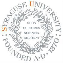 Syracuse University Louis Stokes Alliance for Minority Participation Summer 2018 Research Program: June 3th - August 10, 2018 To Apply: Submit completed application by 2/16/2018 Submit transcripts