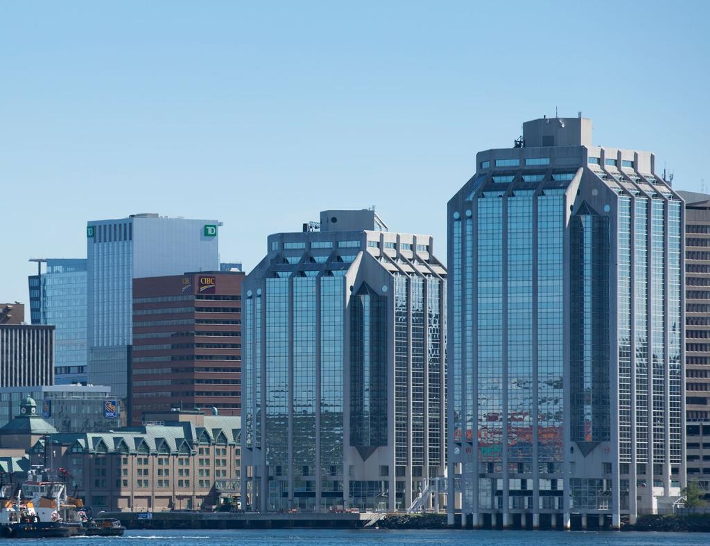 FINANCIAL SERVICES HALIFAX IS ATLANTIC CANADA'S HUB CITY AND FINANCIAL SERVICES CAPITAL, WITH ONE OF THE LARGEST CONCENTRATIONS OF FINANCIAL SERVICES COMPANIES IN CANADA.