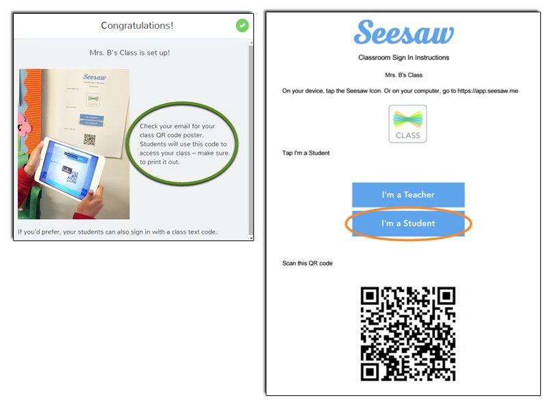 Seesaw Allows teachers To safely share student learning through individual online journals Promotes positive discussion at home Easy to