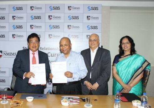 PARTNERSHIP NMIMS and SAS join hands