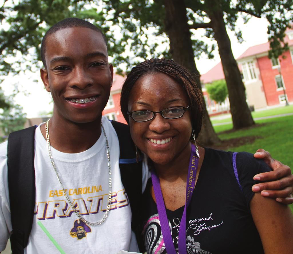 YOUR FIRST YEAR AT ECU The Office of Student Transitions is here to help in your transition to East Carolina University.