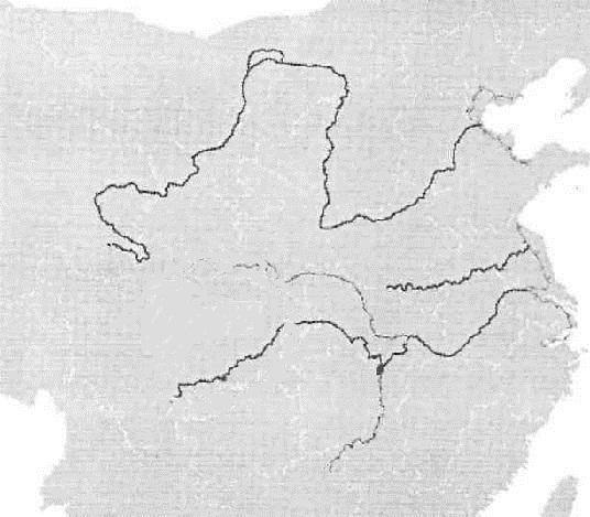 Dialectologia.Special-issue,-IV-(2013),181*197. ISSN:2013*2247 Wèi Běiyān Yellow River Dài Yān Zhào Qí Qín Jìn Lǔ Sòng Hǎidài Dōngqí Hán Chén Huai River Chǔ Jiānghuái Yangtze River Zhèng Nánchǔ Map3.