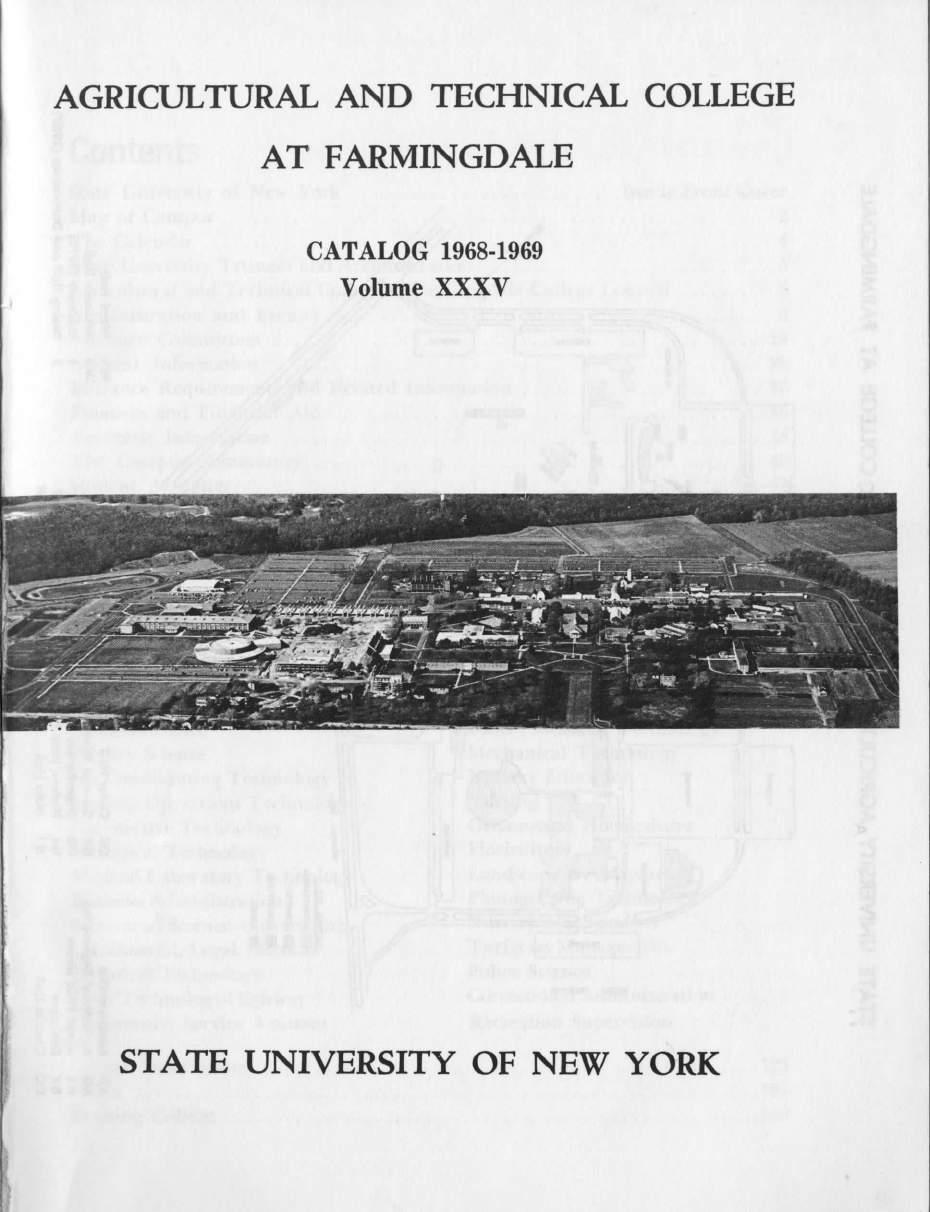 AGRICULTURAL AND TECHNICAL COLLEGE AT FARMINGDALE