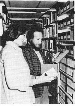 in 1975 and De Stanton, who started work as the Cataloguer of audiovisual materials, has moved on to become the Coordinator of the University s website.