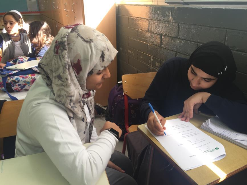 Peer-to-Peer Tutoring In the International School of Choueifat - Al