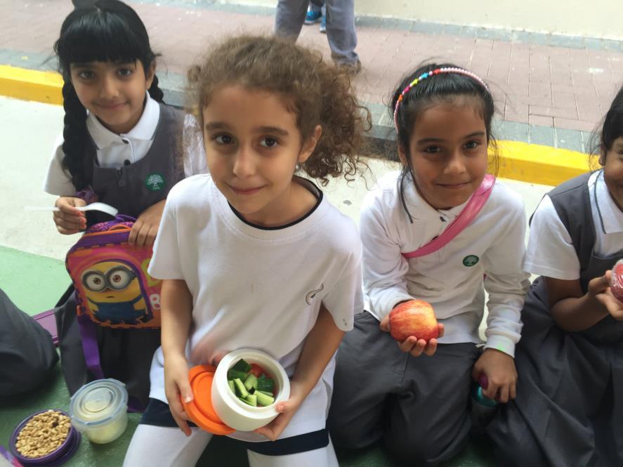 Healthy Food Day In the ISC Al Ain, being healthy is an
