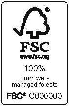 Forest Stewardship Council (FSC ) is a globally recognised certification overseeing all fibre sourcing standards.
