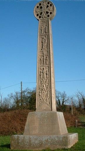 According to a theory by Dr Jane Hawkes in her book The Sandbach Crosses she concludes that the larger of the two crosses was carved in the first half of the 19 th Century with the smaller cross