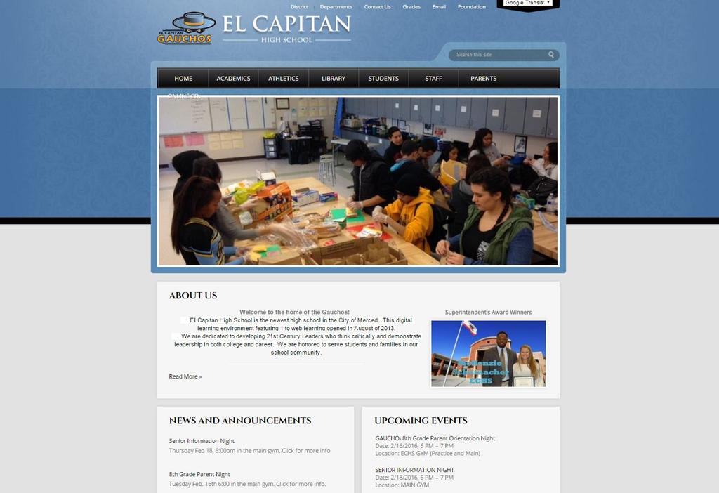 ECHS Website