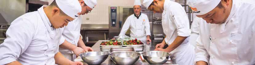 A range of subjects are offered which will provide you with skills that enable you to become a kitchen hand or preparation cook.
