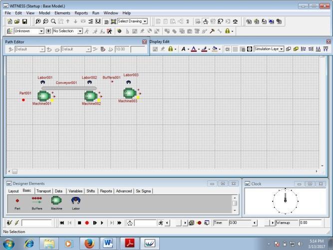 356 III. WITNESS SIMULATION SOFTWARE: A WAY TO DIGITALIZED MANUFACTURING[3] WITNESS is used to simulate full production runs, over an arbitrary time period.