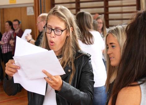 In Year 10 83% of students who took GCSE statistics achieved an A*-B grade.