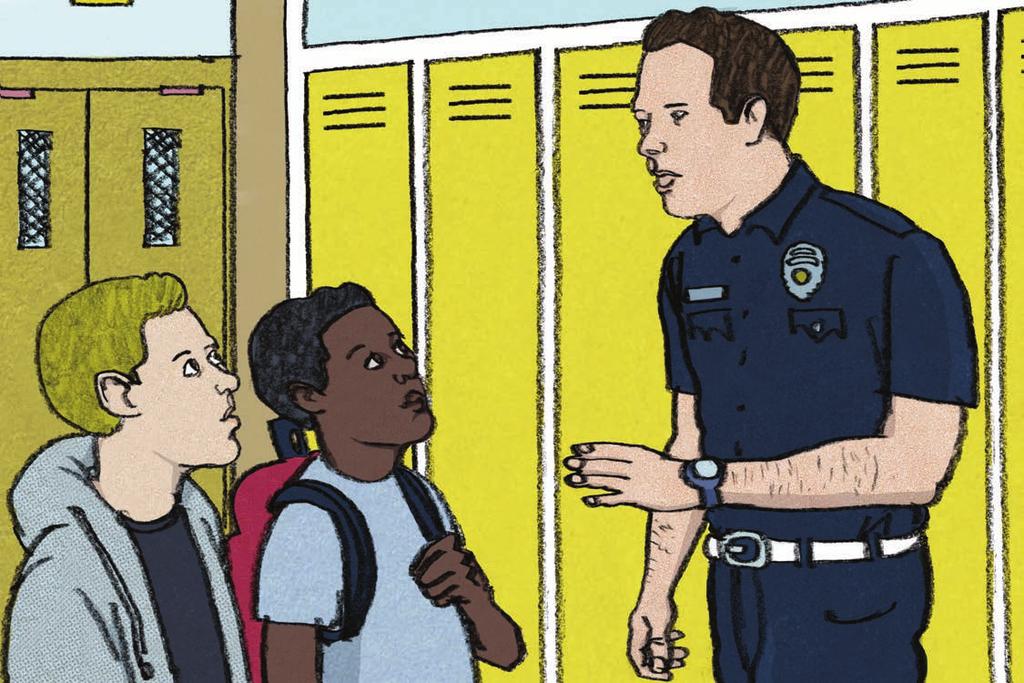 SCHOOL RESOURCE OFFICERS School resource officers (SROs) are central to rerouting the school-to-prison pipeline.