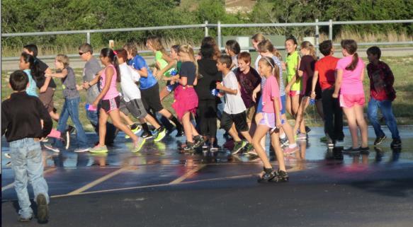 Wellness & Physical Education Wellness and Physical Education have been a focus for our students, community and staff and Rebecca Creek Elementary has much to celebrate.