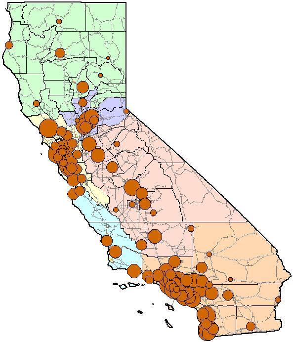 Regional Profile of the California Community College Landscape Number of California Community Colleges Fall 09 Total College Headcount Northern California: 7 44,000 Greater Sacramento: 8 120,000 San