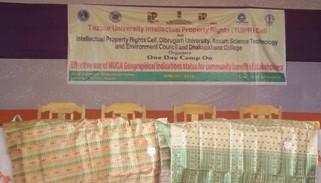 Report of One Day GI Camp on Effective use of Geographical Indications - Muga Silk of Assam 30 March, 2016 Conducted by Tezpur