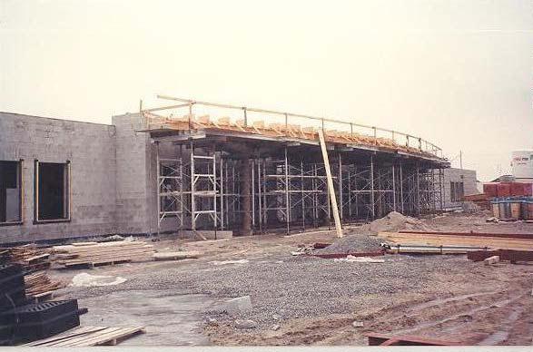 could start the new millennium in their new rooms. Sunday, April 25, 1993, was the official opening and blessing of the school.