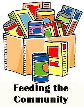 Items in need include canned fruit, pasta and rice sides, cereal, snacks, and baby food.