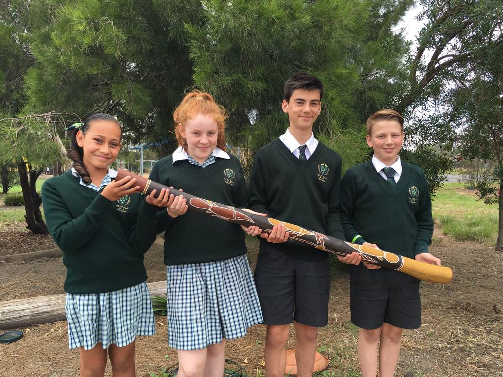 School news Altona P9 College students respecting Indigenous Culture On Thursday November 12, Four Altona P9 College student leaders from year 6 visited Newport Lakes Primary School to find out more