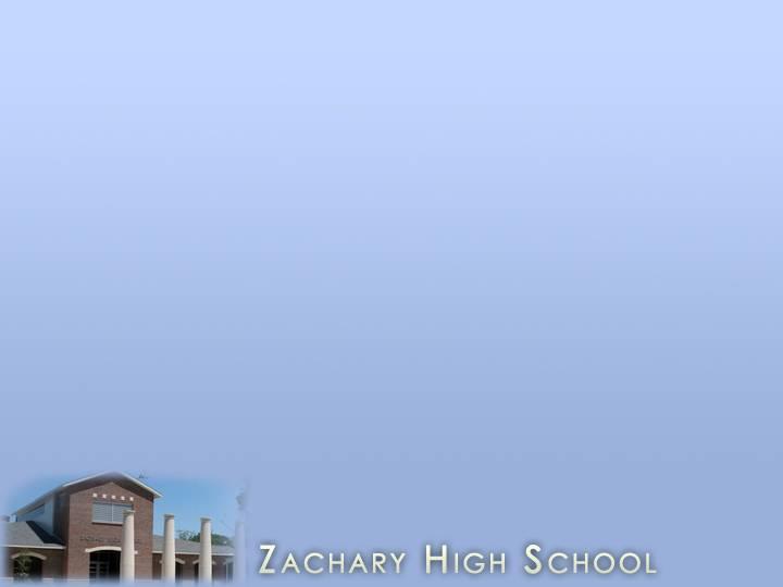 Zachary High School Class of
