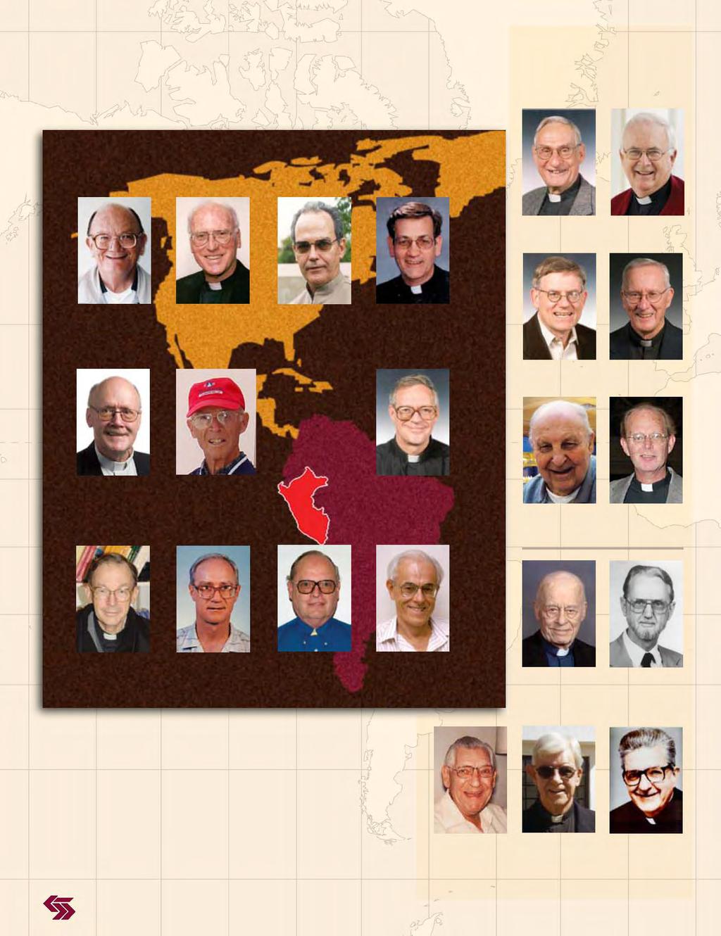 US Jesuits Serving in Peru 50 Years of Service to the Greater Glory of God Jesuits who have returned after years of service in Peru Robert E. Beckman 47 years John P. Foley 34 years Patrick M.