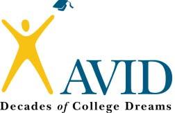AVID AVID is a college preparatory class for 7th and 8th grade students. The program emphasizes strong academic and personal skills necessary for university success.