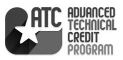 Advanced Technical Credit Program The Advanced Technical Credit (ATC) Program provides a pathway for high school students to begin earning college credit toward a certificate or degree.