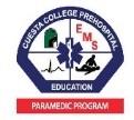 CUESTA COLLEGE PARAMEDIC PROGRAM Letter of Good Standing Program Admission Application Form - Fall 2017 Instructions: This form should be used to request a letter of good standing for applicants