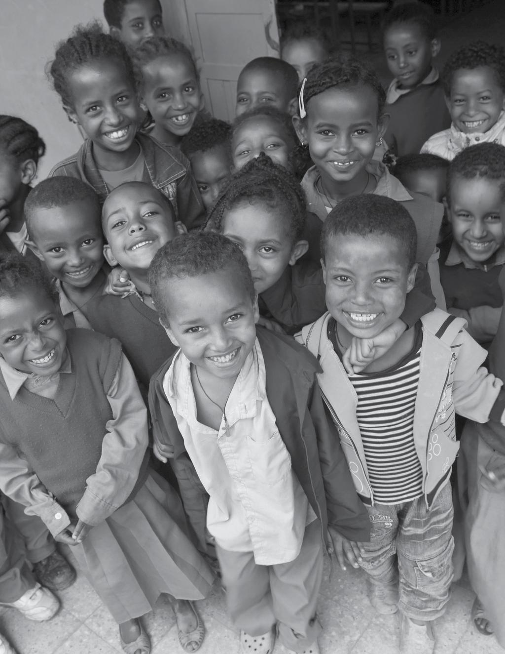 School children at Hidassie Primary