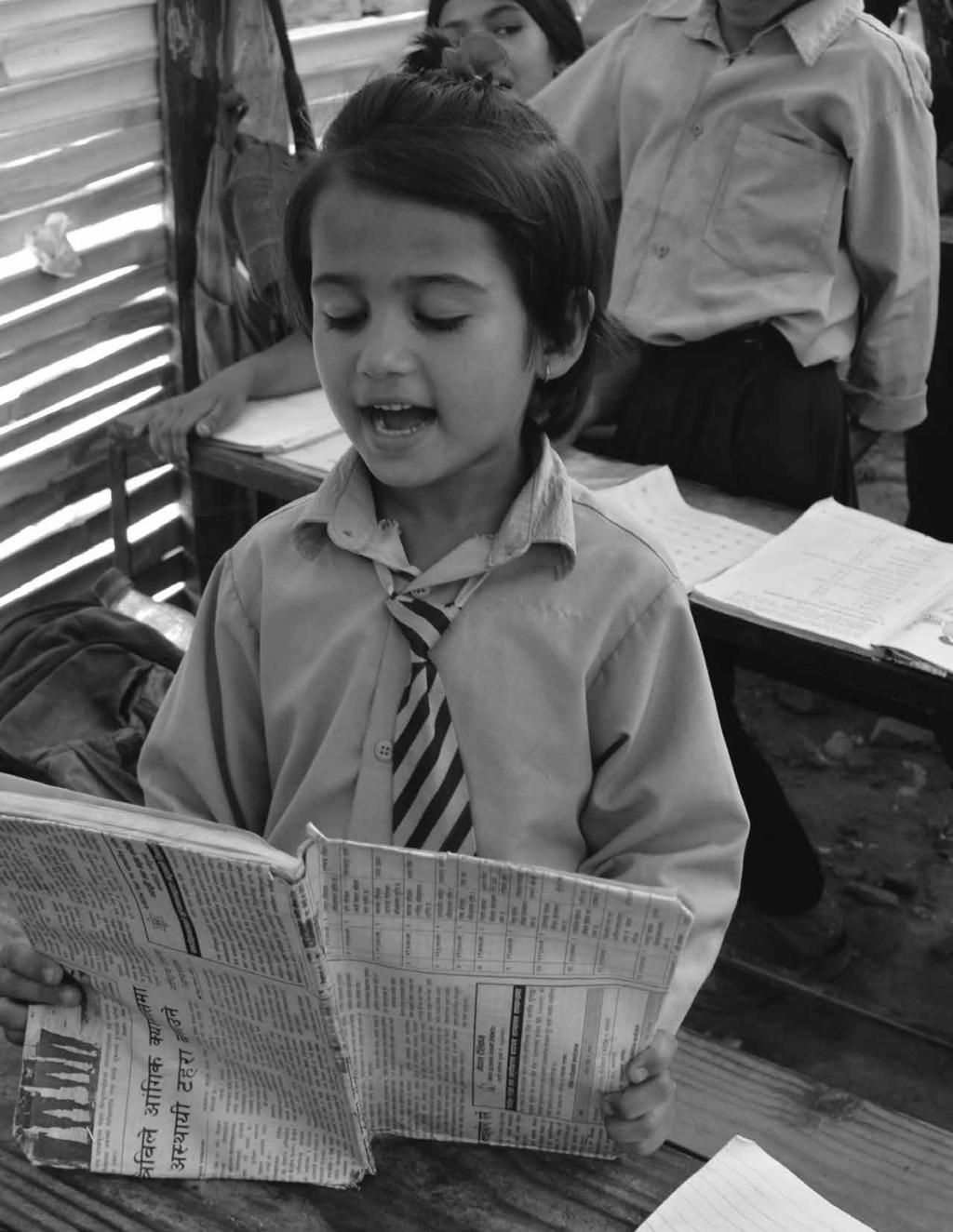 School girl at Shree Mahendrodaya