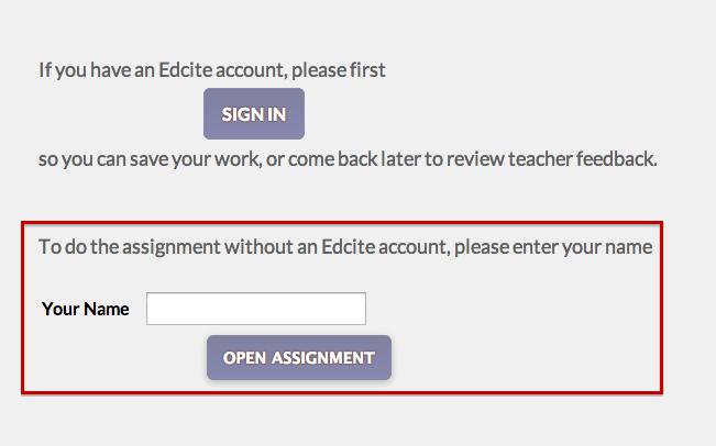 For teachers without an account, ask them to simply type their name into the Your Name box. This will not create an account for them.