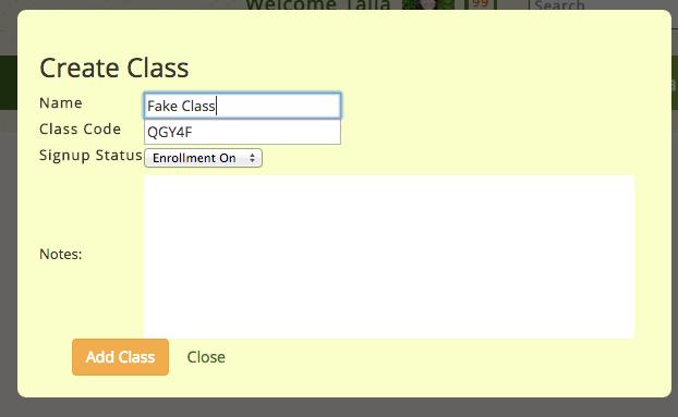 need to join your class using the class code. 1. Click the Classes tab from Edcite s main navigation bar, then click Create New Class. 2.