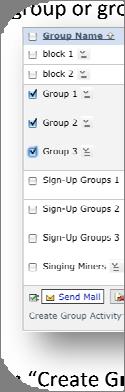 Select the group or groups you