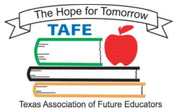 Teacher Association of Future Educators (FFA) TAFE encourages students to learn about careers in education and assists them in exploring the teaching profession while promoting character,