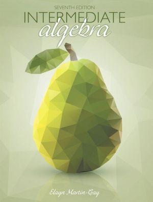 Other Textbooks Intermediate Algebra W/ Mymathlab Access Intermediate Algebra (loose) W/ Access Status: Recommended Author: Martin-Gay ISBN: 9780134208855 Publisher: Pearson Edition: 7TH 17 Buy: $182.
