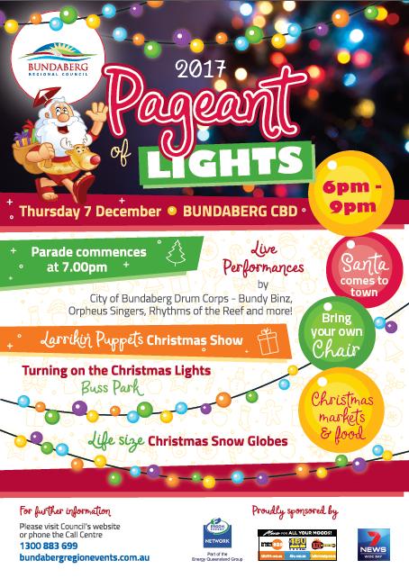 Page 6 2017 Pageant of Lights PAGEANT OF LIGHTS Thursday, 7th December