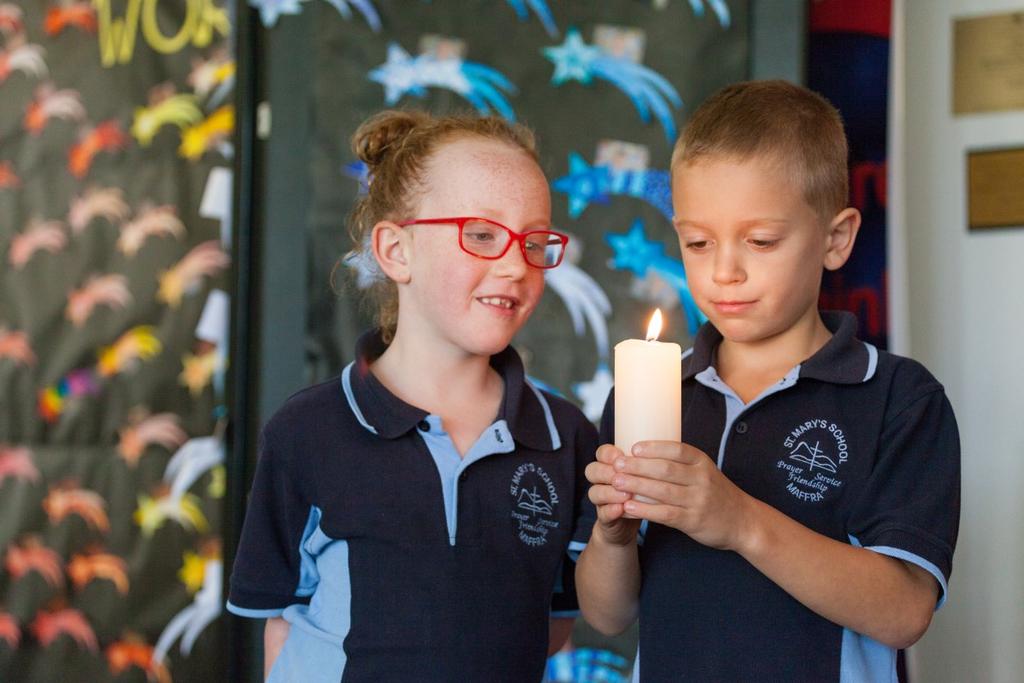 Strengthening Catholic Identity We seek to enhance and express the distinctive nature of the Catholic school in a contemporary pluralist society, encouraging students to use their knowledge,