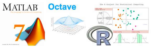 32, Practical details (5) Computer exercises: Choose one of Matlab (dominant in computer science and engineering, commercial software) Octave (free clone of