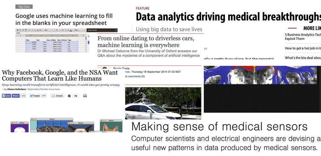 Machine Learning in the news What s machine
