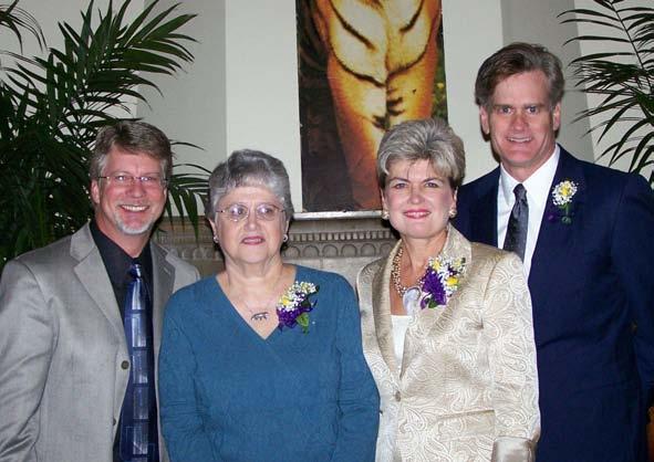 University College Award Winners Margo Abadie (third from left) won the 2007 LSU School of Social Work Distinguished Alumni Appreciation Award and the 2006 North America Field Educators