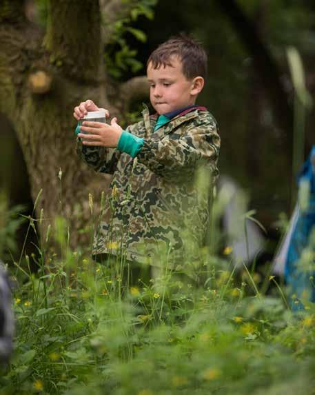 Nature Hunters Subject Session Art Key Stage: EYFS, 1, 2 Subjects: Science Have a fun and active day discovering living things, their relationships, interactions and interdependencies in the