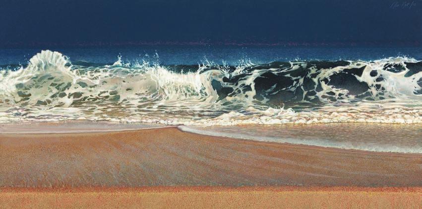 9 Wave Image North oil on
