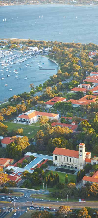 The University of Western Australia The University of Western Australia is a high-quality research-intensive university with a broad and balanced coverage of disciplines in the arts, science and