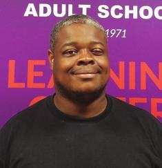 Student Success Spotlight When Amir Seabrook's sister received a Huntington Beach Adult School (HBAS) Catalog of Classes, the courses caught his attention since he was interested in returning to